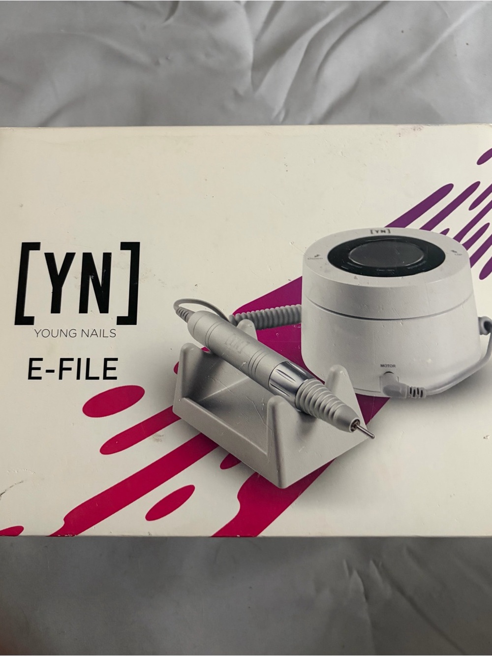 Young Nails Desktop E-File, a professional-grade electric nail file